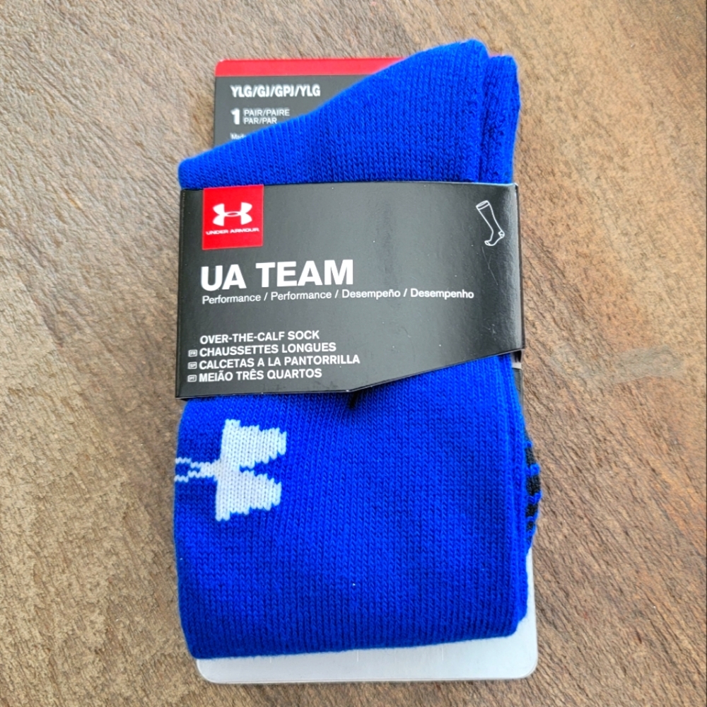 Under Armour Royal Blue YLG Baseball Socks - NEW!!
